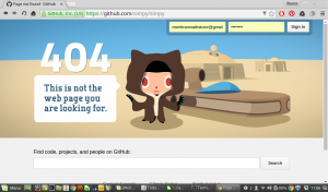 Github 404 Jedi