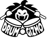 drumgizmo logo image - a crazy drummer!